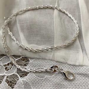 Brand New genuine silver 925 anklet or bracelet